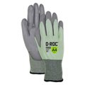 Magid DROC GPD467 Touchscreen Compatible Polyurethane Palm Coated Work Gloves  Cut Level A4 GPD467-9
